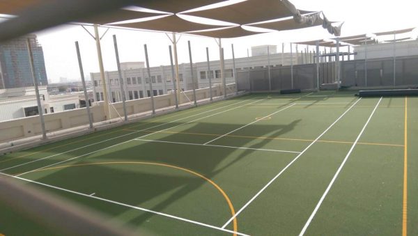 tennis netball court